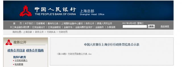 未落實(shí)支付相關(guān)規定 支付寶、財付通被央行各罰款3萬(wàn)元